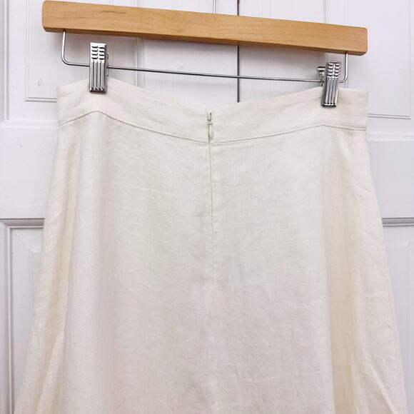 Reformation Yucca Linen Skirt (Size 2) - Picture 3 of 7